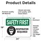 Signmission 18 in Height, 24 in Width, Vinyl Decal, Rectangle OS-2PACK-SF-D-1824-L-10720 - alternate 6